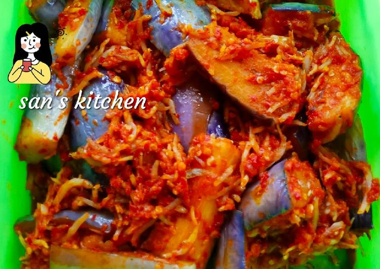 Resep Terong sambal ebi Oleh San's Kitchen Arisanti Soekamto