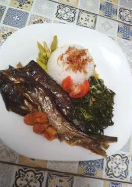 Gulai salai patin