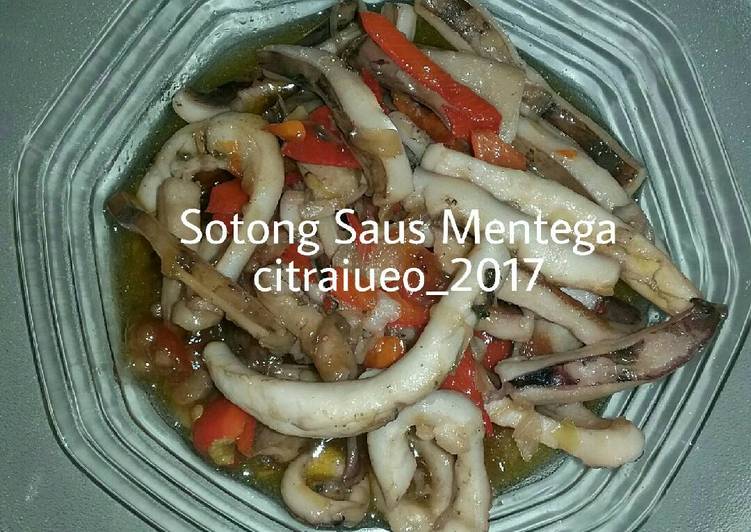 resep makanan Sotong Saus Mentega