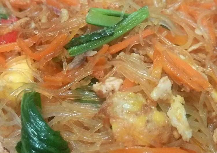 gambar untuk cara membuat Bihun Goreng Telor