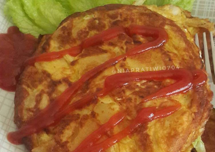 resep masakan Spanish omellete