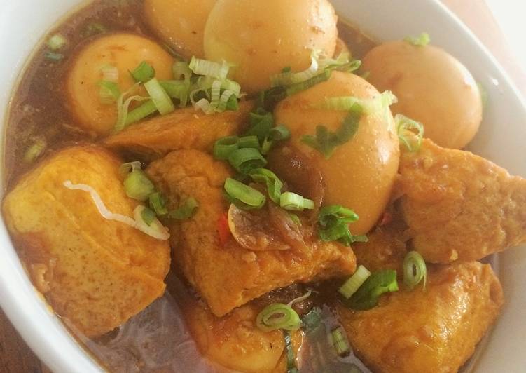 gambar untuk resep makanan Semur Telor Tahu kaldu daging ala gw ??