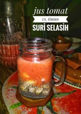 Jus Tomat vs. Timunsuri Selasih