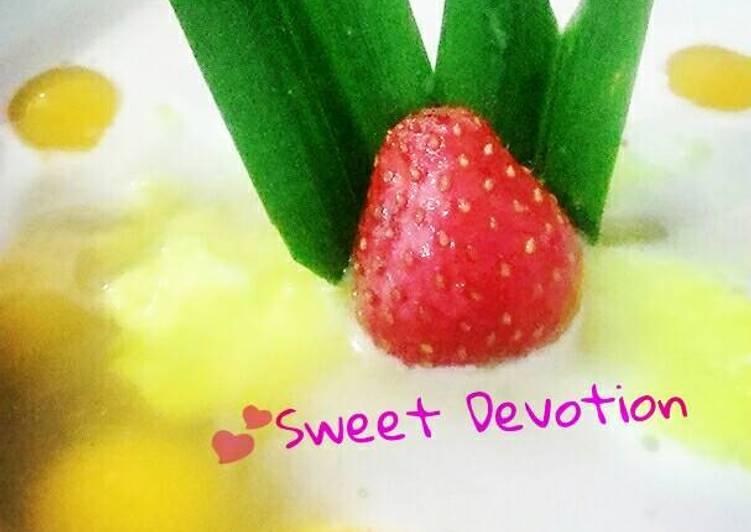 resep lengkap untuk ?? Jenang sapar & bubur sum2 (kolak biji salak) Sweet Devotion