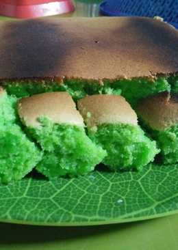 Sponge Cake Pandan (bolu kekinian)