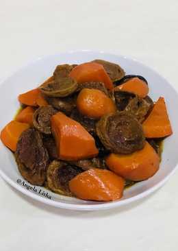 Pindang wortel dan jamur #vegetarian