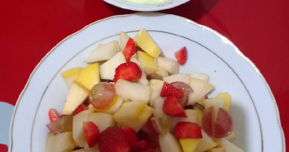 1 744 resep  salad  buah  sederhana  enak  dan sederhana  Cookpad