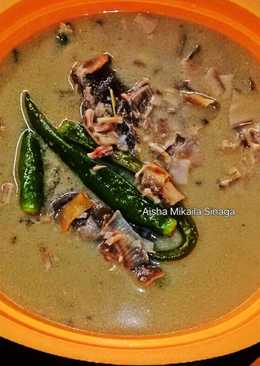 Opor jantung Pisang cabai hijau