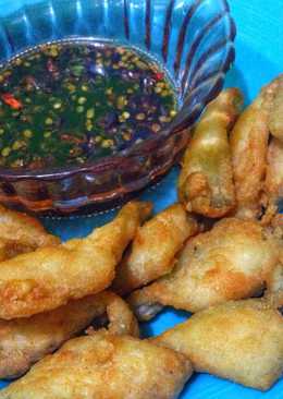 Kakap crispy (simple banget) + sambal kecap