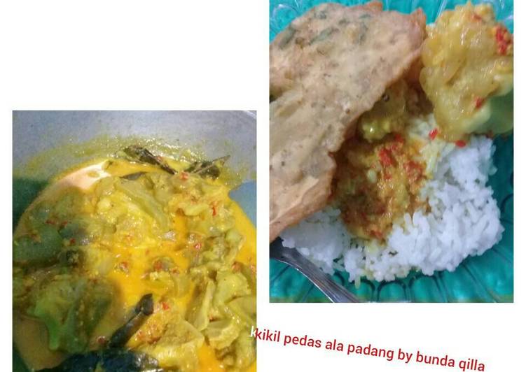 Resep Kikil pedas ala2 padang Kiriman dari Bunda Qilla