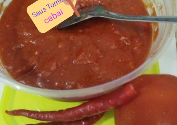 resep lengkap untuk Saus Tomat Cabai HomeMade