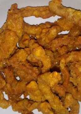 Usus cryspy bumbu sajiku ayam kriuk