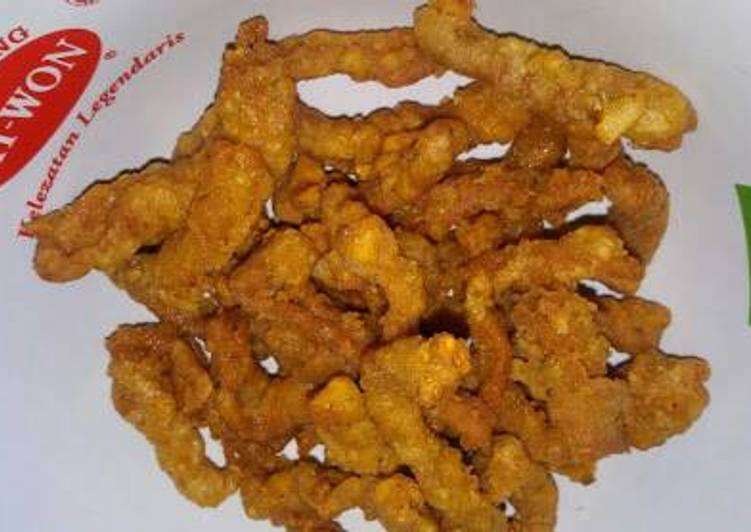 gambar untuk resep makanan Usus cryspy bumbu sajiku ayam kriuk