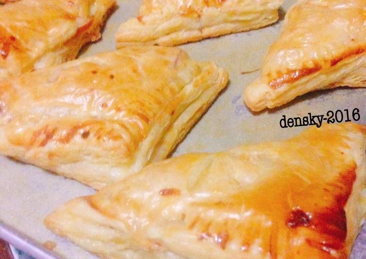 gambar untuk cara membuat Smoked Chicken Pastry