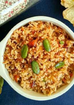 Nasi goreng pete sambal terasi