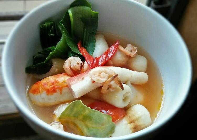 gambar untuk resep makanan Tom yum gong sederhana