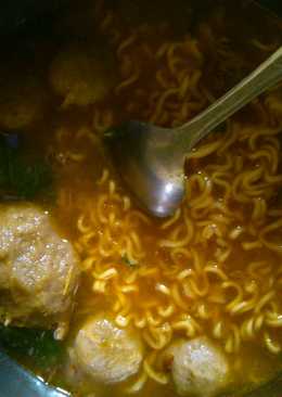 Bakso + mie instan