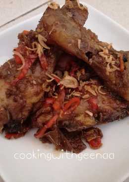 Semur Ayam Pedas Manis