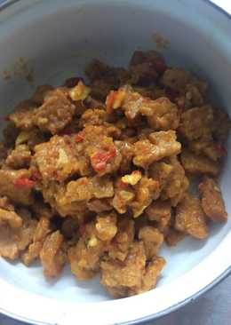 Oseng Tempe Pedas Manis