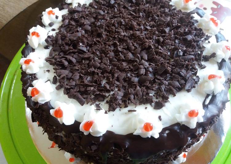 resep Black forest kukus empuk n moist bgt???????