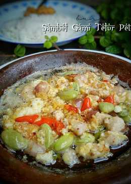 Sambal Gami Telur Pete