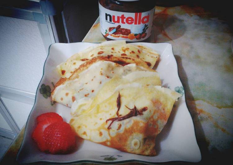 Resep ? Nutella Crepes ? ???