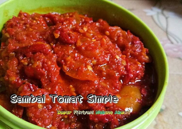 resep ???? Sambal Tomat sederhana ala Dapur Fitri ????