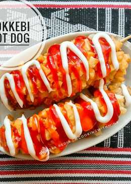 Tokkebi Hot Dog/ Hotang - Hot Dog Kentang