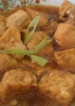 Semur ayam mix tahu tempe