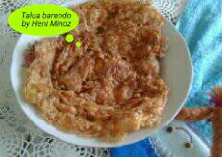 resep Talua barendo #BantuMantenBaru