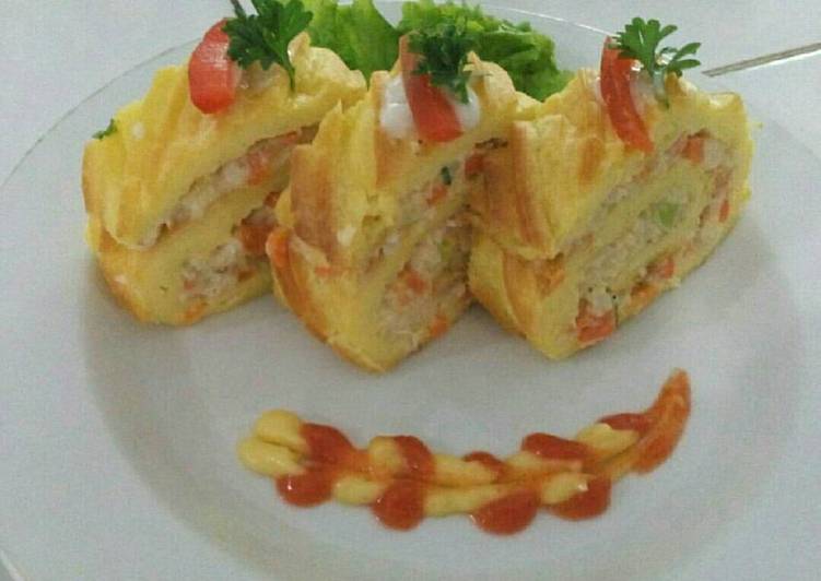 gambar untuk resep makanan Roll Sus isi Ragout Ayam dan Udang