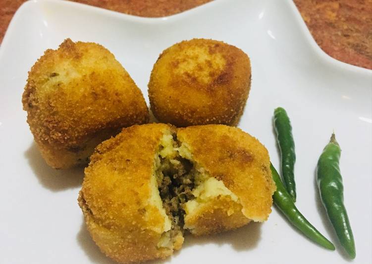 resep masakan Kroket Daging Mozarella