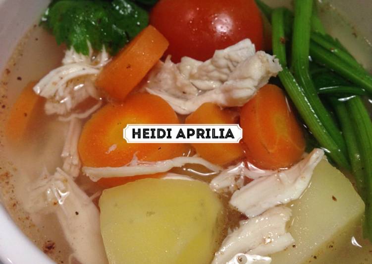 Resep Sop Ayam Suwir Oleh Heidi Aprilia