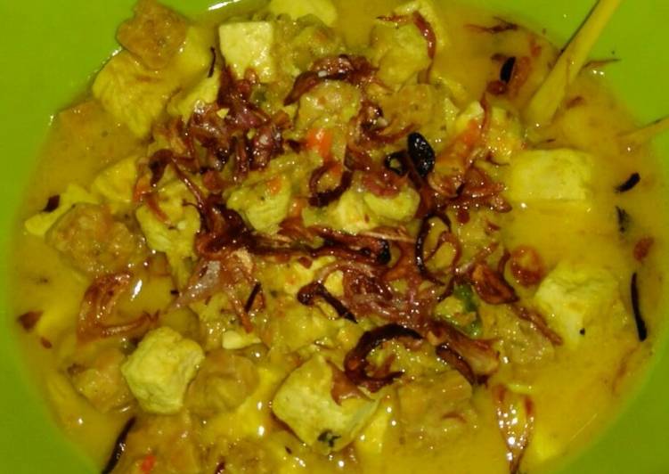 resep makanan Kuah santan tahu tempe endesss ????