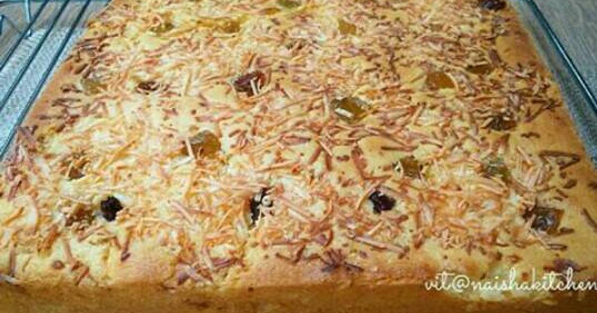 Resep Cake Tape Keju