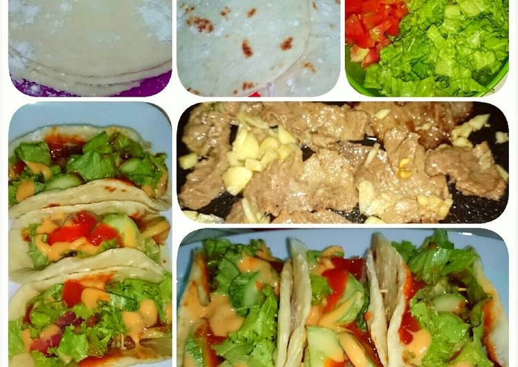 bahan dan cara membuat Tortilla Simple Yummi