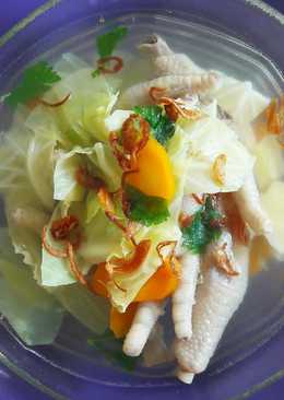 Sop ceker ayam