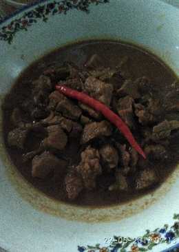 Daging Kecap Jahe Pedas