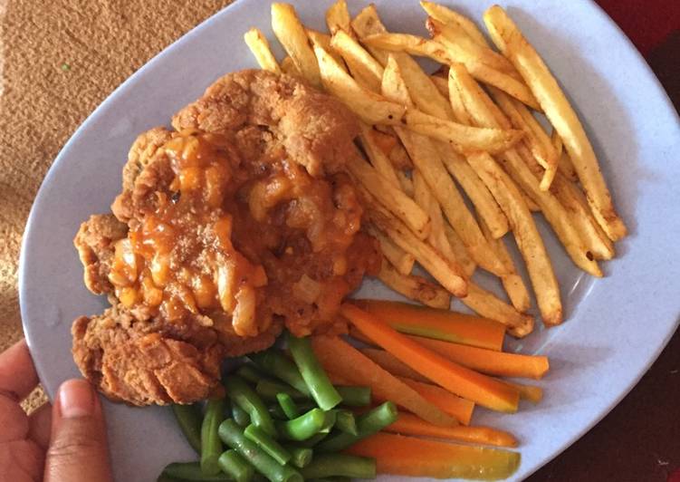 resep makanan Ayam Crispy Saus Tomat