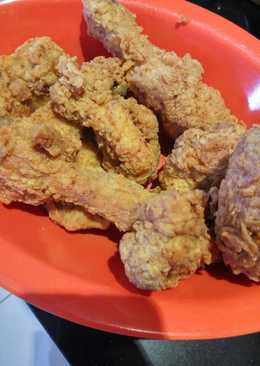 Ayam goreng crispy simple gurih