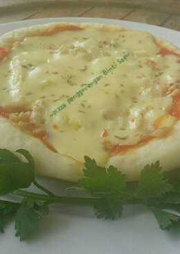 Pizza jamur tiram penggorengan