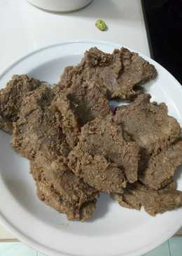 Dendeng daging sapi (dendeng lambok)