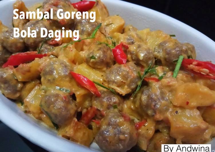  Resep  Sambal Goreng Printil  Daging  oleh Dapur Andwina 