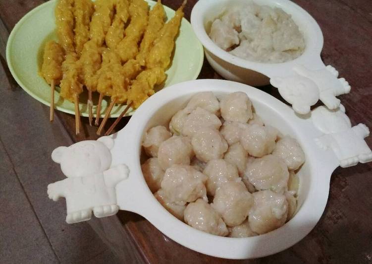 Resep Bakso, Siomay n Sempol Udang