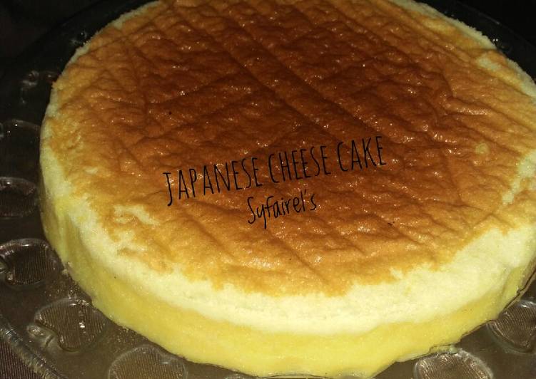 gambar untuk resep Japanese Cheese Cake untuk Pemula