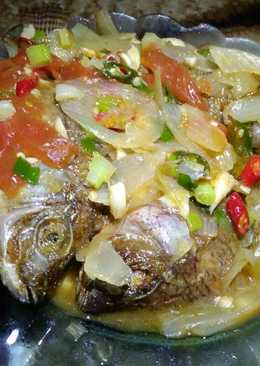 Ikan Mujair Asam Manis