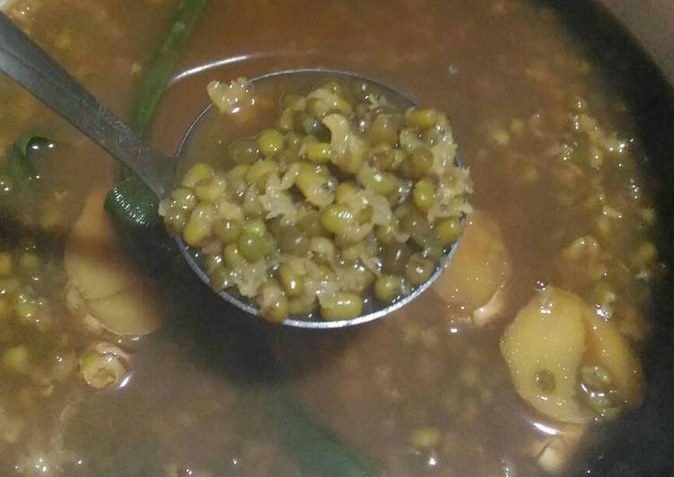 gambar untuk resep Bubur kacang ijo sederhana