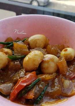 Kikil Puyuh Saus Tiram