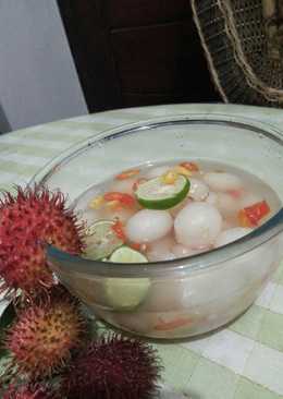 Asinan rambutan ngehits simple