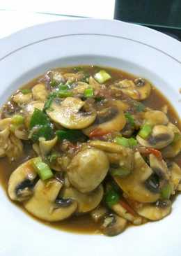 Tumis jamur champignon